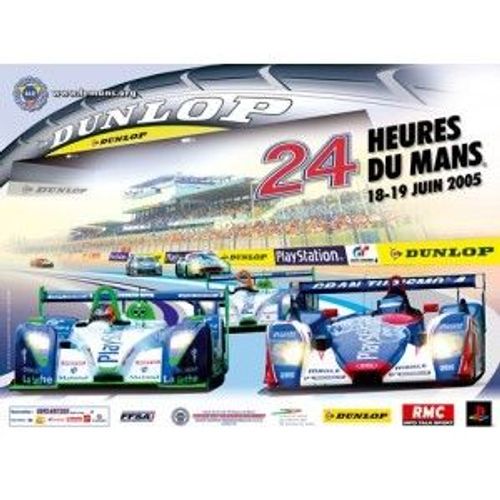 Affiche 24 Heures Du Mans 2005