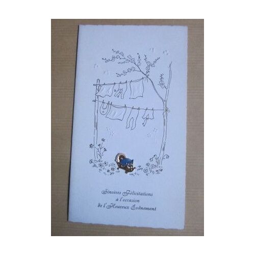 Carte Postale : Sincères Félicitations Pour L'heureux Évènement