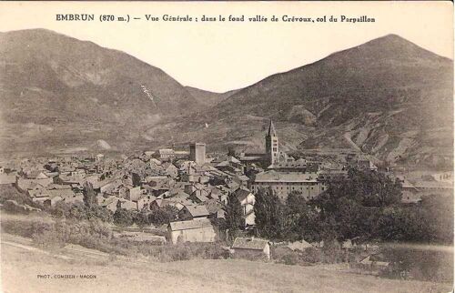 Embrun - Vue Générale De La Vallee De Grevoux Et Le Col Du Parpaillon - Neuve - Ref 023 298