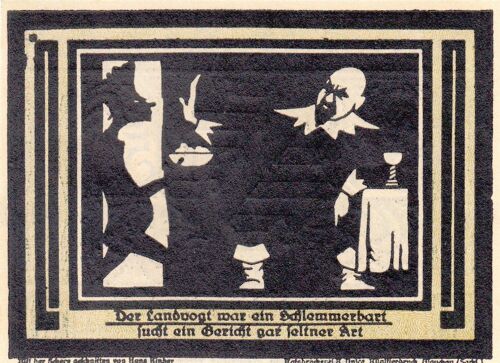 Billet Allemand - 50 Pfennig Auerbach 1 Juli 1921