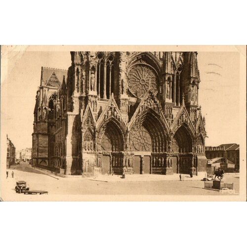 Reims - Cathédrale - Les 3 Portails 1923