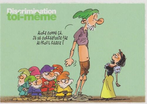 Carte Postale Janin Discrimination Toi-Même