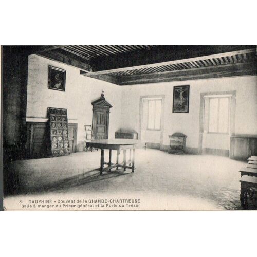 La Grande-Chartreuse - Couvent Salle À Manger Prieur Trésor