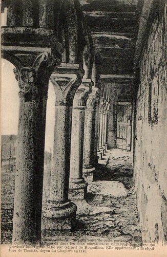 Mont Notre-Dame - Eglise Transept Nord Triforium G. Nougarède 1900