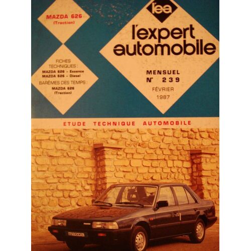 Revue Technique Automobile  N° 239 : Revue Technique Mazda 626 - Essence 1600/2000 - Diesel 2000
