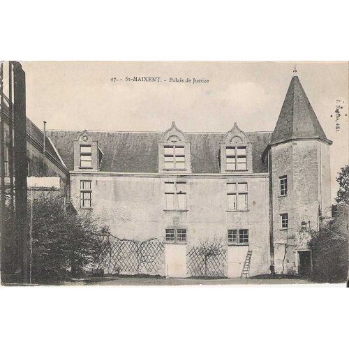 Saint Maixent - Palais De Justice - Neuve - Ref 023 140
