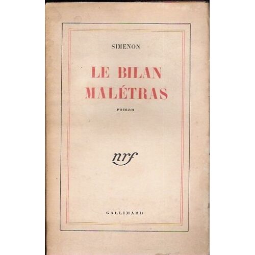 Le Bilan Malétras