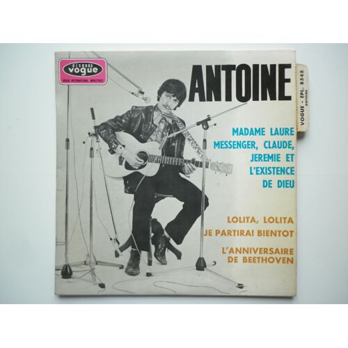 Antoine 45tours Ep Vinyle Madame Laure Messenger, Claude, Jeremie Et L'existence De Dieu