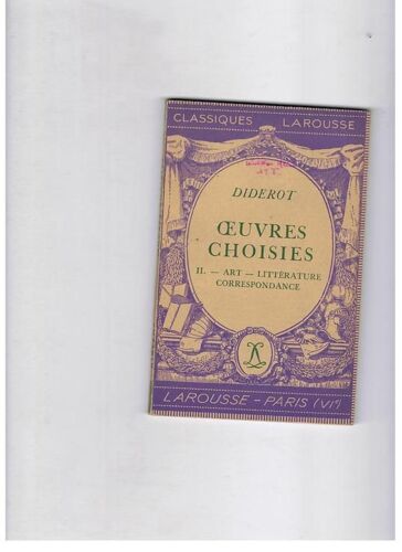 Oeuvres Choisies, Tome Ii