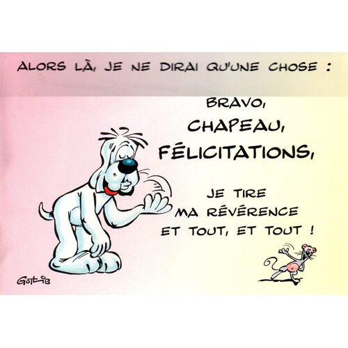 Gotlib - Gai Luron -  "Chapeau" - 1982 - Ayant Circulée - Ref. 011 907