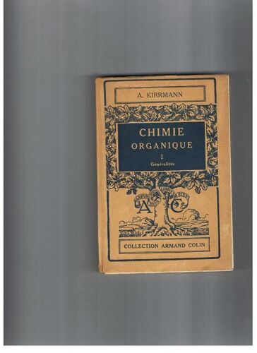 Chimie Organique T.1 Generalites