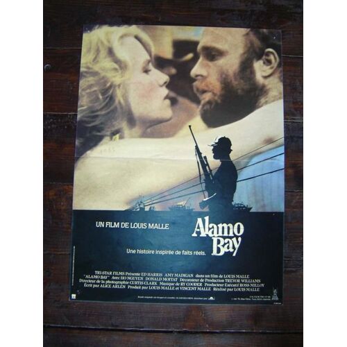 Affiche De Cinema / Alamo Bay De Louis Malle / Original 1985 /  40cmx55cm
