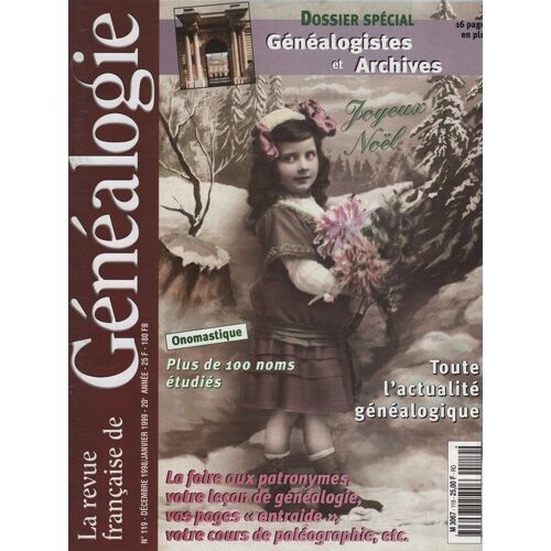 La Revue Française De Généalogie N° 119