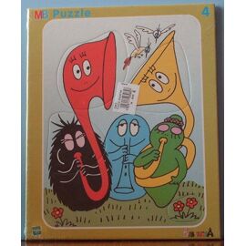 Puzzle Hasbro 4 Pièces - Barbapapa.