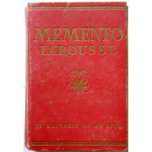 Memento Larousse. 25 Ouvrages En Un Seul
