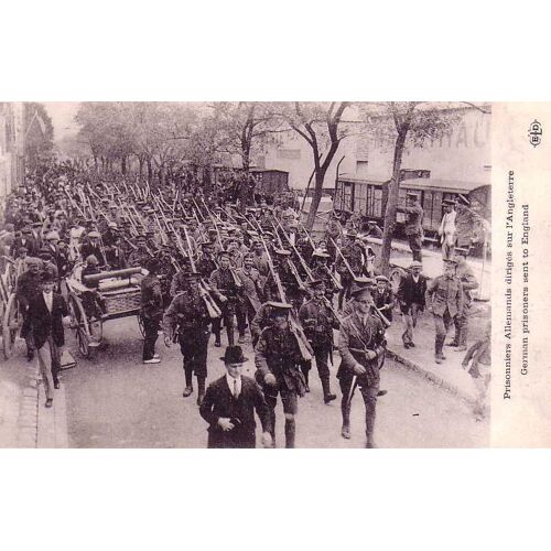 Prisonniers Allemands Dirigés Sur L'angleterre - German Prisoners Sent To England - Neuve - Ref 022 856