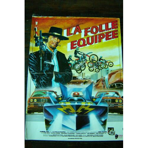 Affiche De Cinema / La Folle Equipee / 1980?? / Eo / 52cmx40cm