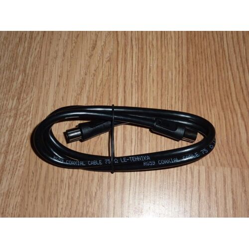 Câble coaxial 1m 75 ohm LE-TEHNIKA