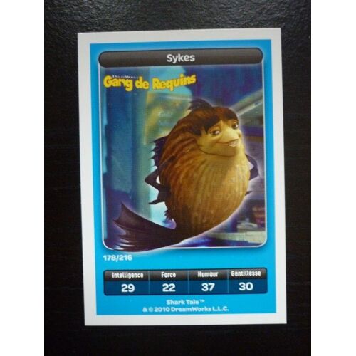 Carte Disney Carrefour 178/216 "Sykes" (Gang De Requins)