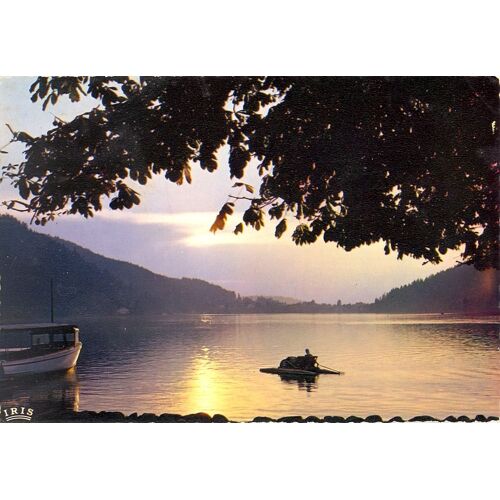 Gerardmer . " Le Lac Au Crepuscule " . Vosges