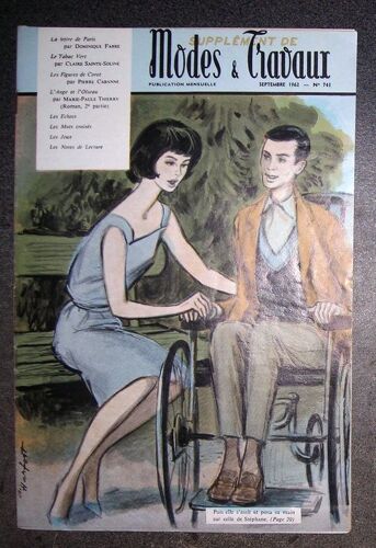 Supplément De Modes & Travaux 1962  N° 741 : Le Tabac Vert