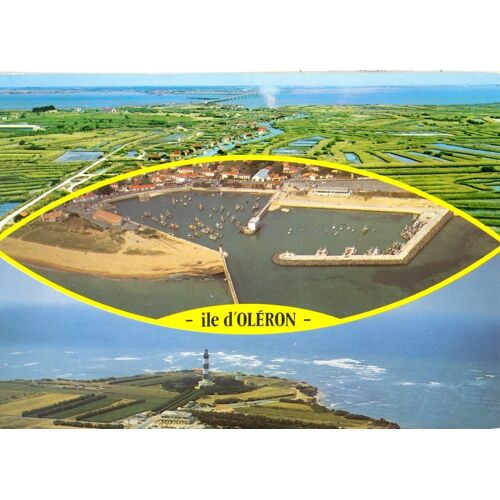 Ile  D' Oléron . "Vue Aérienne Sur La Cote De Lumiére " . Charente Mme