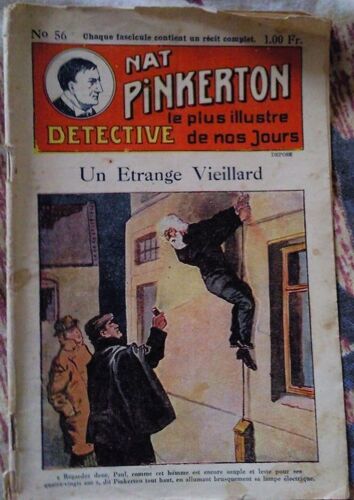 Nat Pinkerton Le Plus Illustre Detective De Nos Jours N°56 - Un Etrange Vieillard