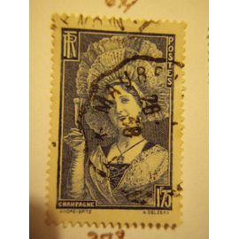 Timbre"Champagne Et Champenoise" 1938