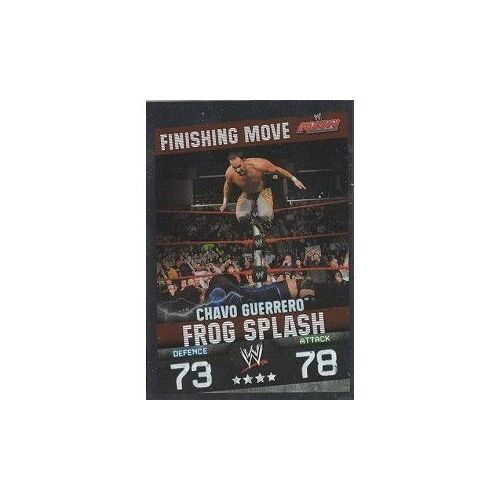 Carte Catch 2010 Finish Move "Chavo Guerrero Frog Splash