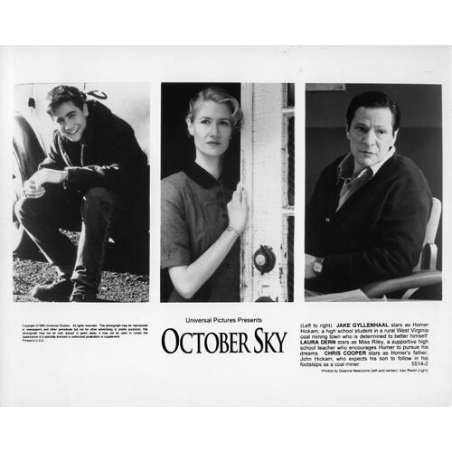Ciel D'octobre - October Sky - Joe Johnston - Chris Cooper - Natalie Canerday - Jake Gyllenhaal - Laura Dern - Photo De Presse Américaine Argentique Noir Et Blanc - Année 2000 - Format 20x25 Cm