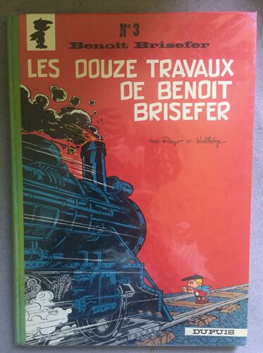 Benoît Brisefer T3: Les Douzes Travaux De Benoît Brisefer Eo 1968 Peyo