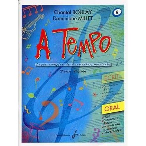 Boulay : A Tempo Vol 6 Oral - Billaudot