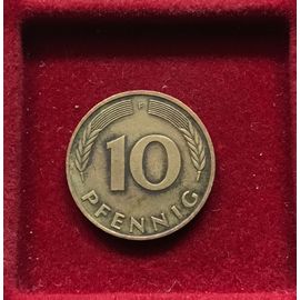 10 Pfennig - Allemagne - 1987 F