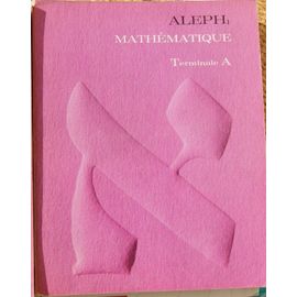 Aleph1 Mathematique Terminale A