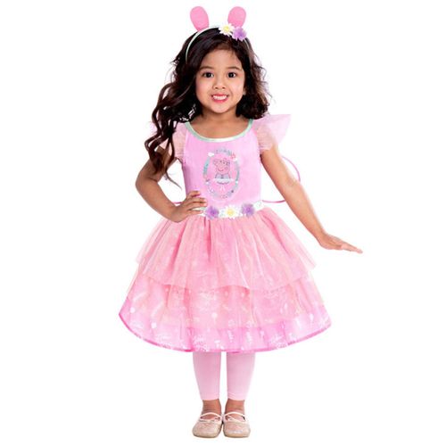 Déguisement Princesse Peppa Pig Fille - Taille: 4 - 6 Ans (110 Cm)