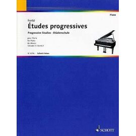 Ferté : Études Progressives Vol 2 - Piano - Schott Frères