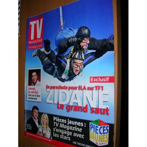 Le Figaro Tv Magazine  N° 19729 : Zidane En Parachute Pour Ela