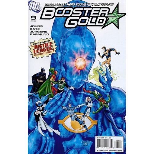 Booster Gold # 9 ( V.O. 2008 ) ** The Justice League International (And Batman) Vs. ... Superman ! **