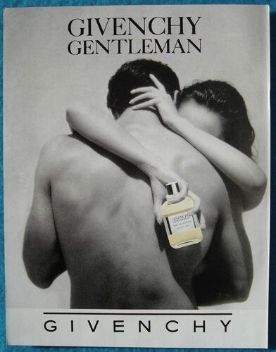 Publicité Papier - Eau De Toilette "Gentleman" De Givenchy De 1989