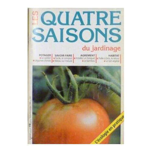 Les Quatre Saisons Du Jardinage N° 118