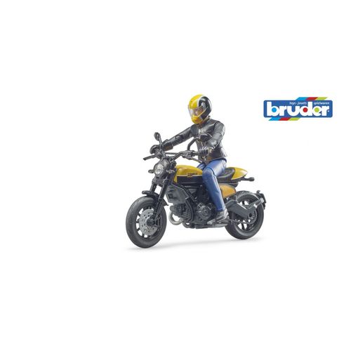 Bruder Moto Scrambler Ducati Avec Motard