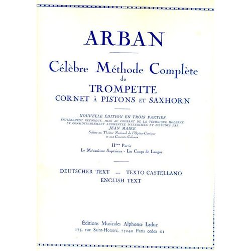 Méthode Trompette Volume 2 : Mécanisme Supérieur - Coups De Langue