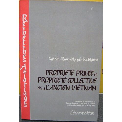 Propriété Privée Et Propriété Collective Dans L'ancien Vietnam