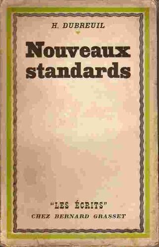 Nouveaux Standards   de DUBREUIL H  Format  (Livre)