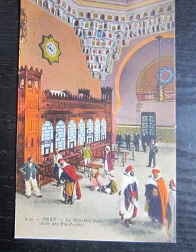 Carte Postale : Oran, La Nouvelle Gare