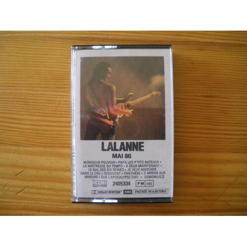 Lalanne - Mai 86 - Cassette Audio