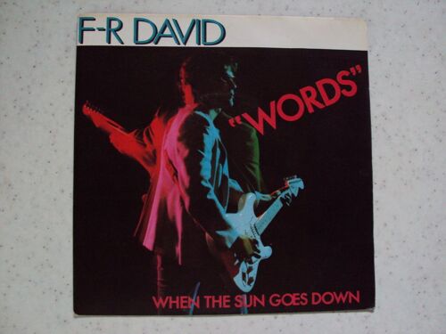 Words/When The Sun Goes Down