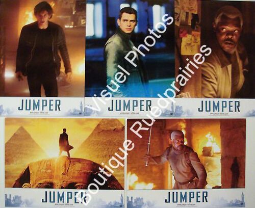 Jumper - Doug Liman - Hayden Christensen - Samuel L. Jackson - Jamie Bell - Jeu De Photos D'exploitation Cinématographique - Année 2008 - Format 20x30 Cm