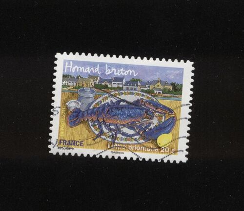 Timbre Oblitéré Used Stamp La France Comme J¿Aime Saveurs De Nos Régions Carnet N° 1 Homard Breton France 2010