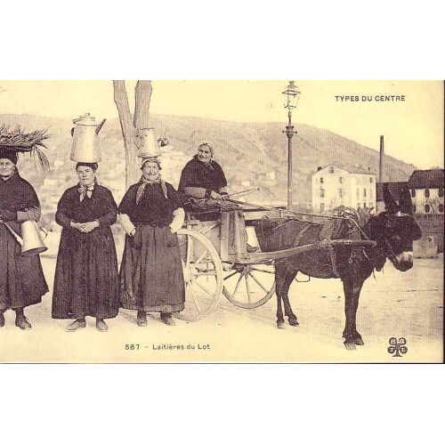 Laitieres Du Lot - Reedition D'une Cpa - 1er Choix - Ref 022 191